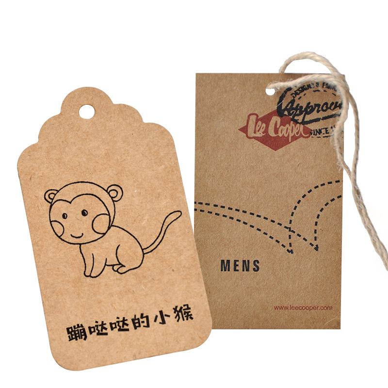 牛皮紙吊牌定制